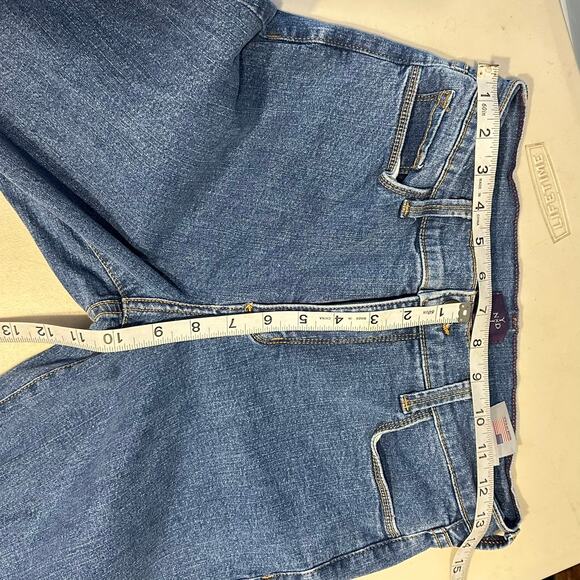 NYDJ Nip Tuck High Rise Straight Jeans Womans 8 Medium Wash - Picture 8 of 9